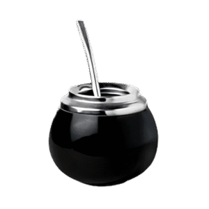 Mate Criollo Cerámica Acero c/Bombilla Cimarron 80ml