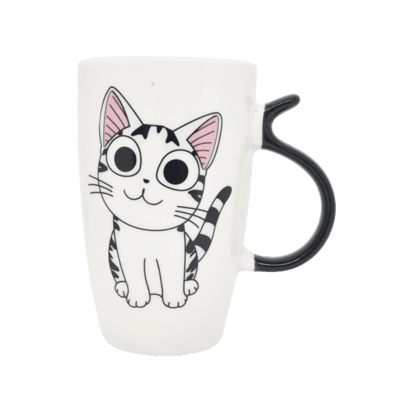 Taza de Cerámica Gatos Grande 350ml