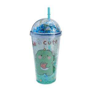 Vaso de Plástico c/Sorbete 17391 Trendy 450ml