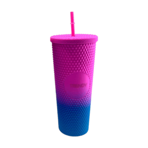 Vaso de Plástico c/Sorbete 17397 Trendy 750ml