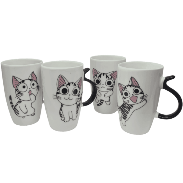 Taza de Cerámica Gatos Grande 350ml - Imagen 2