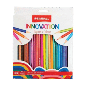 Set x24 Lápices de Colores Simball Innovation
