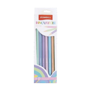 Lápices de Colores Simball Pastel Innovation x8