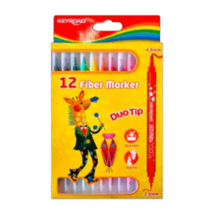 Set x12 Marcadores de Colores Keyroad Duo Tip