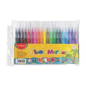 Set x24 Marcadores de Colores Keyroad Fiber Marker