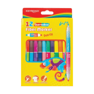 Set x12 Marcadores de Colores Keyroad Doble Punta