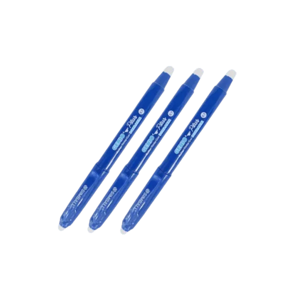 Lapicera Bolígrafo Roller Genio Plus Tinta Gel Borrable Friccion Simball - Imagen 2