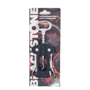 Sacacorcho Acero Inoxidable Doble Aleta Blackstone