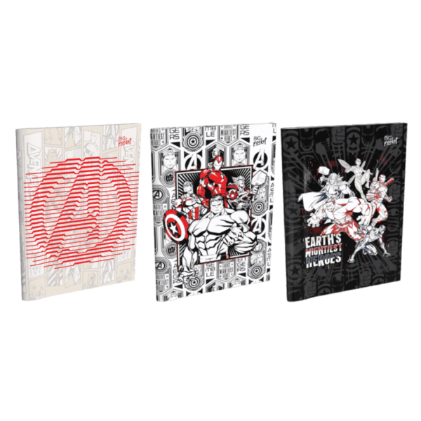 Cuaderno Rayado Abrochado Avengers 48 Hojas BigPocket - Imagen 2