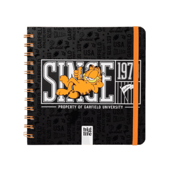 Cuaderno 16x16 Garfield University 120 Hojas BigLife