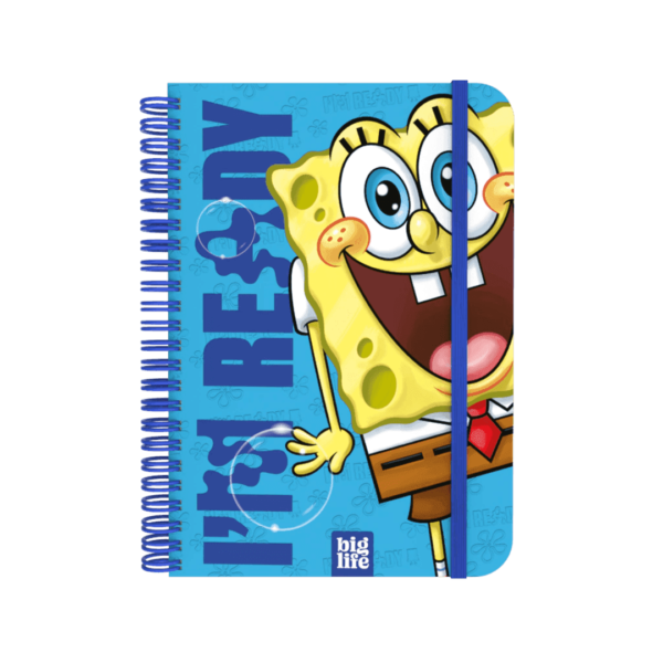 Cuaderno 15x21 A5 Bob Esponja 120 Hojas BigLife