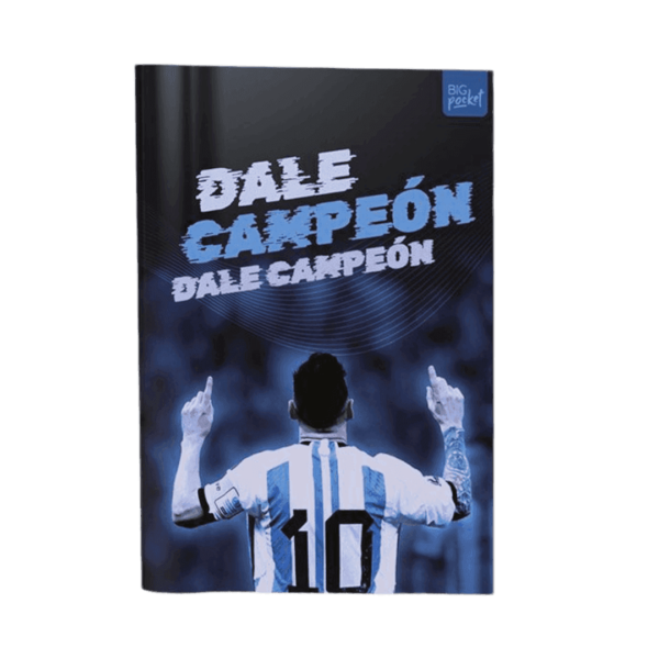 Cuaderno Rayado Abrochado Campeones 48 Hojas BigPocket