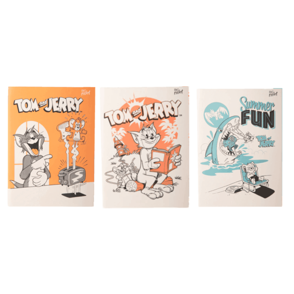 Cuaderno Rayado Abrochado Tom&Jerry 48 Hojas BigPocket - Imagen 2