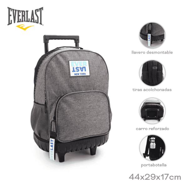 Mochila c/Carro 18 Pulgadas 27678 Everlast - Imagen 2