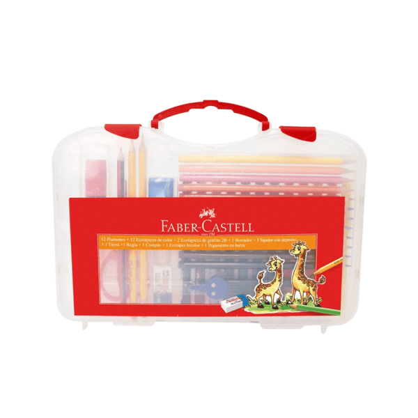 Set x33 Útiles Escolares Faber Castell