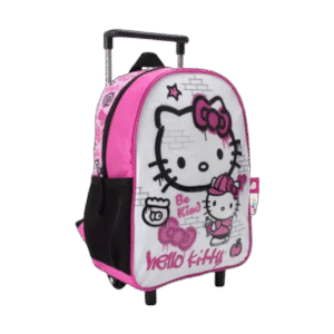 Mochila Wabro Carrito 12 Pulgadas 11796 Hello Kitty