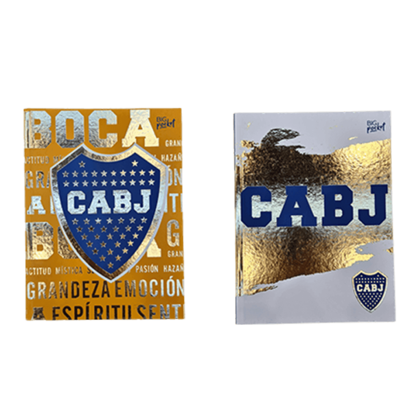 Cuaderno Rayado T/dura 16x21 Boca Juniors 48 Hojas BigPocket - Imagen 2