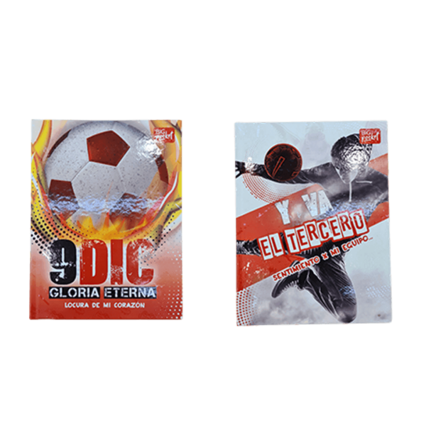 Cuaderno Rayado T/dura 16x21 Football 48 Hojas BigPocket - Imagen 2