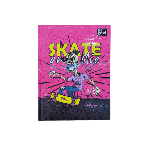 Cuaderno Rayado T/dura 16x21 Skate 48 Hojas BigPocket