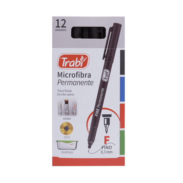 Microfibras Permanentes 0.3mm FINE Trabi - Imagen 3