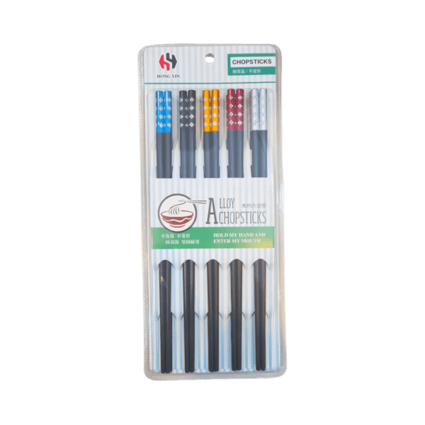 Juego Palitos Chinos x10 Colores Hong Yin