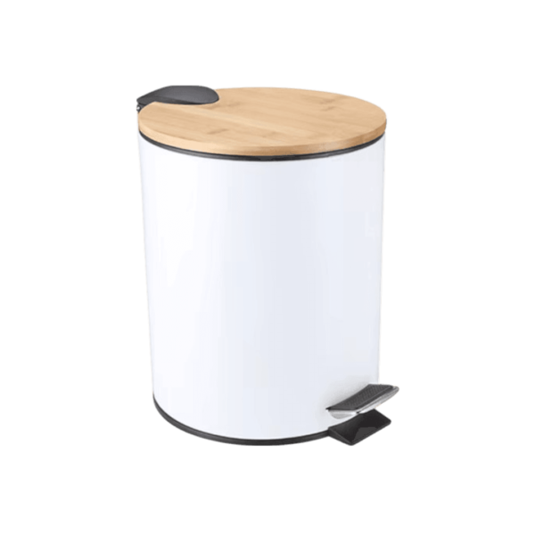 Cesto Tacho Basura con Tapa y Pedal 12 Litro