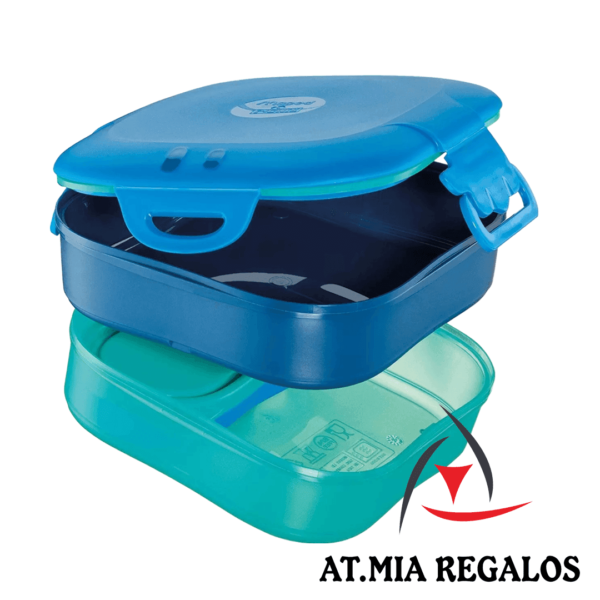 Tupper de Plástico Origins Picnik Tres En Uno Modular Maped 1.4L - Imagen 2