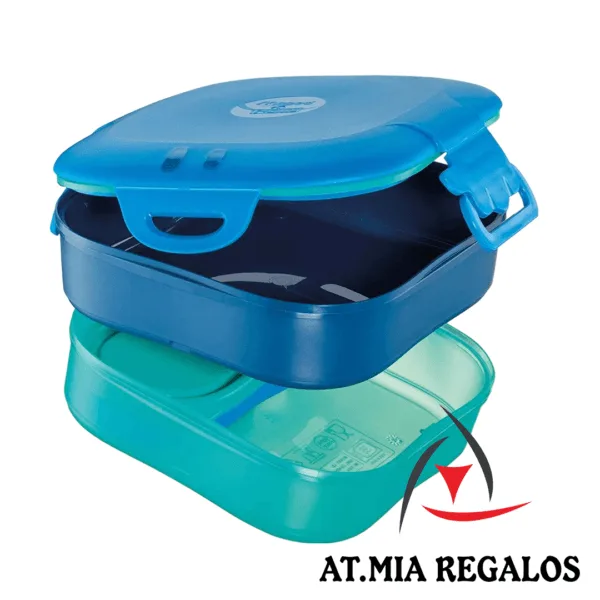 Tupper de Plástico Origins Picnik Tres En Uno Modular Maped 1.4L - Imagen 2