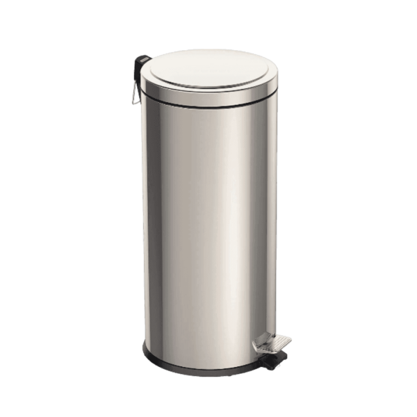 Cesto Tacho Basura Acero Inoxidable c/Pedal y Cubo 94538/130 Tramontina 30L