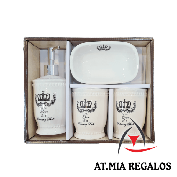 Set De Baño 4 Piezas 090724 - Imagen 2