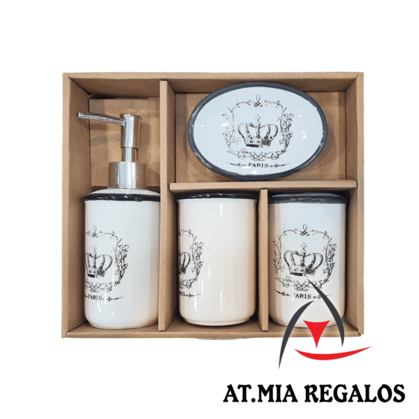 Set De Baño 4 Piezas 090755 - Imagen 2