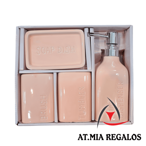 Set De Baño 4 Piezas 844685-2 - Imagen 2
