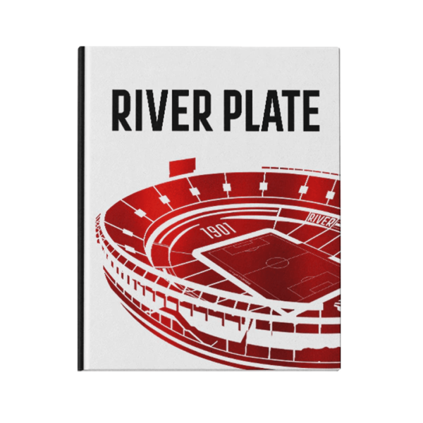 Cuaderno Rayado T/dura River Plate 48 Hojas Mooving - Imagen 2