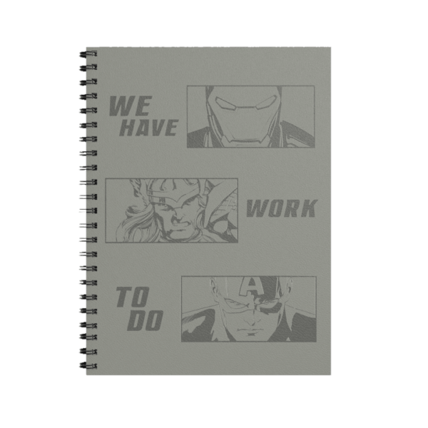 Cuaderno Rayado T/dura Universitario Avengers Historieta 80 hojas BigLife