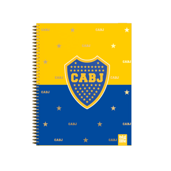 Cuaderno Cuadriculado T/dura Boca Juniors 100 hojas BigLife