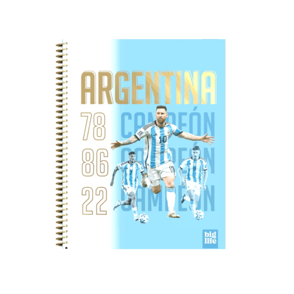 Cuaderno Rayado T/dura AFA 100 hojas BigLife