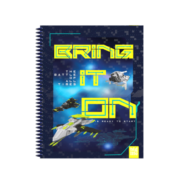 Cuaderno Rayado T/dura Game Zone 100 hojas BigLife