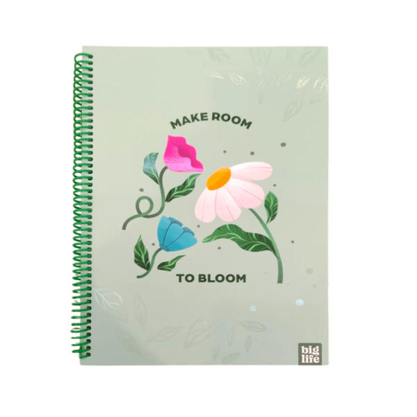 Cuaderno Rayado Flexible Natural 80 hojas BigLife