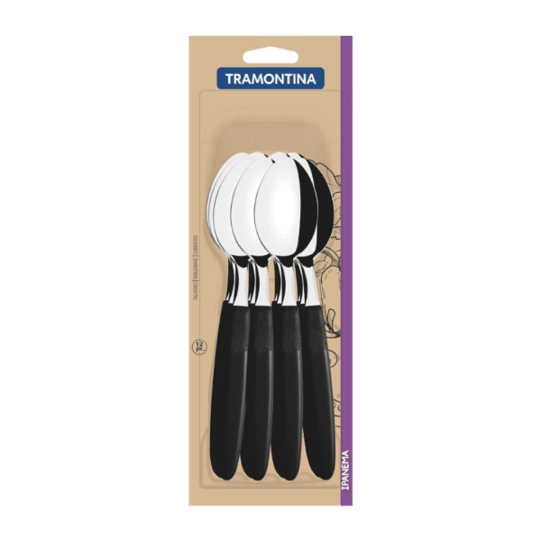 Set x12 Cucharas Acero Inoxidable Ipanema 23363/900/910 Tramontina