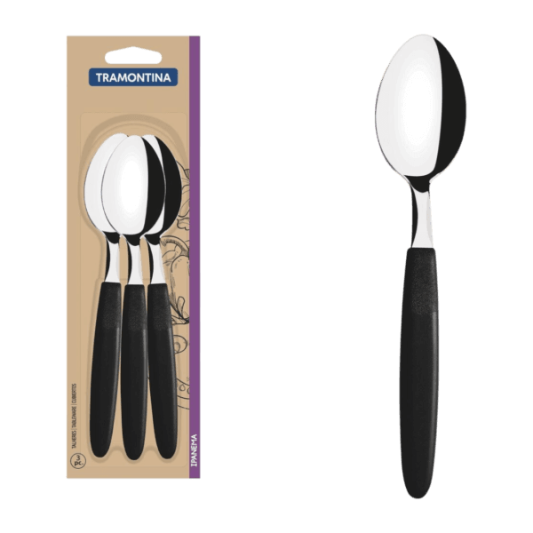 Set x3 Cucharas Acero Inoxidable Ipanema 23363/300/310 Tramontina - Imagen 2