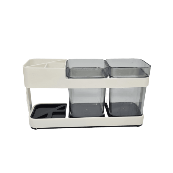 Set De Baño Plastico 3 Compartimientos 072450