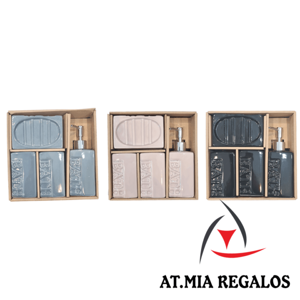 Set De Baño 4 Piezas 240010 - Imagen 2