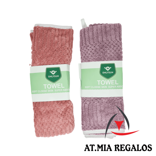 Toalla Extra Suave Super Absorbente 35x75cm Onlysun - Imagen 2