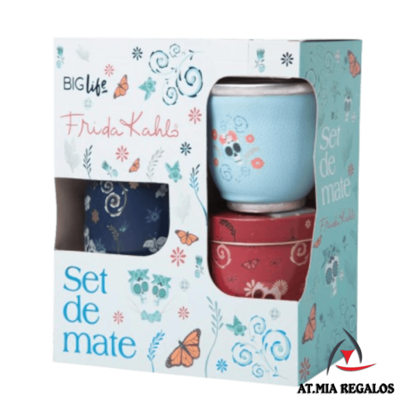Set de Mate Deluxe Frida Kahlo BigLife - Imagen 2