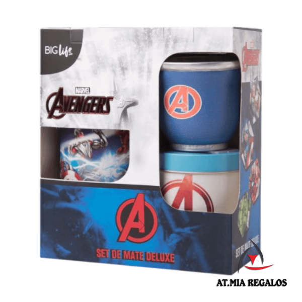 Set de Mate Deluxe Avengers BigLife - Imagen 2