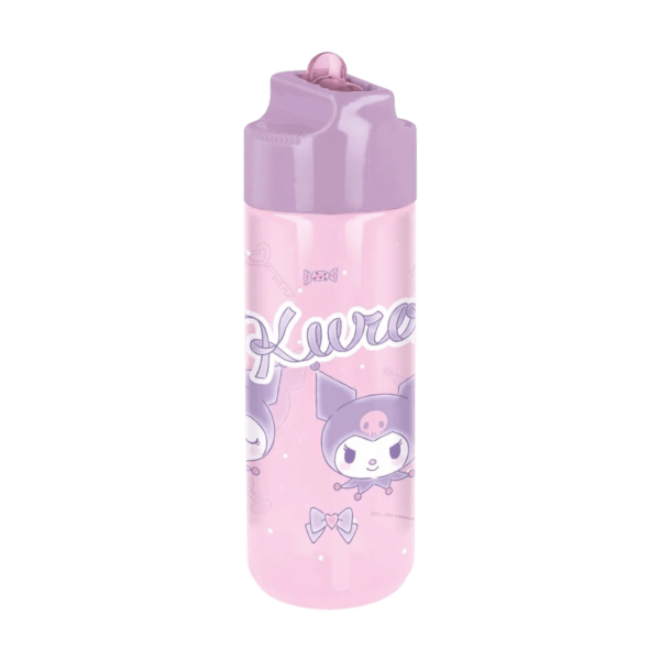 Botella de Plástico Infantil c/Pico Kuromi Cresko 500ml