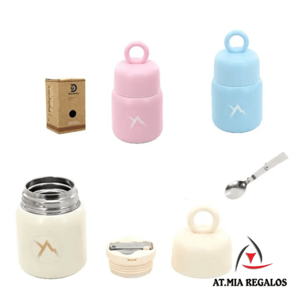 Termo de Alimentos Acero Inoxidable c/Cuchara 18508 Discovery 500ml - Imagen 2