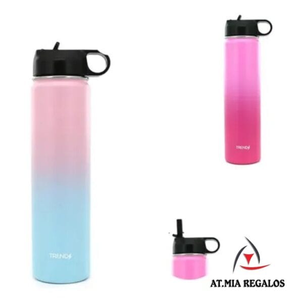 Botella Térmica Acero Inoxidable Deportiva c/Pico 12514 Trendy 500ml - Imagen 2