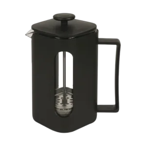 Cafetera Embolo Francesa Prensa Negro Elegante 600ml