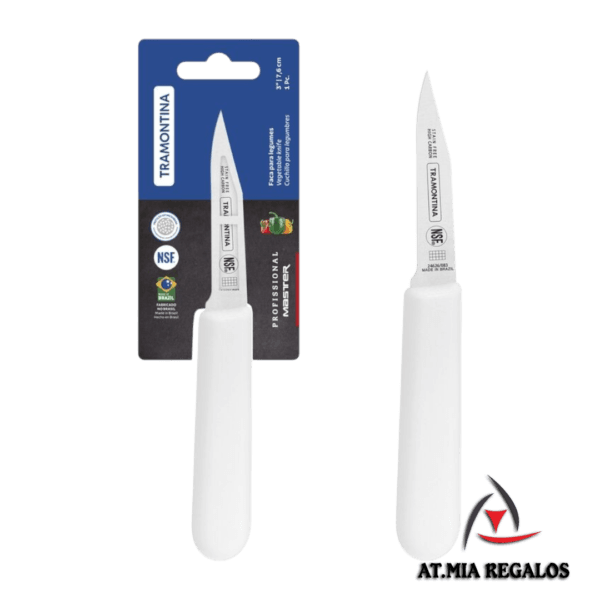 Cuchillo Legumbres Acero Inoxidable Profesional 3 Pulgadas 24626/183 Tramontina - Imagen 2
